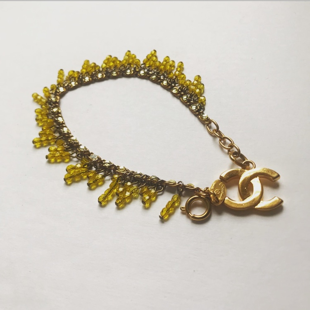 Authentic Vintage Chanel Gripoix Bracelet